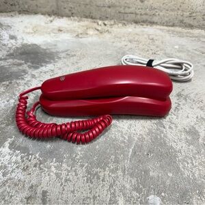 Vintage Dorma Red Wall Mount Telephone